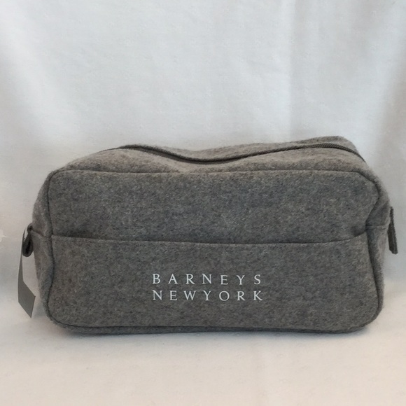 Barneys New York HANDSOME flannel travel Dopp bag - Picture 3 of 4